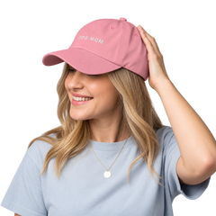 Dog Mom Embroidered Dad Hat — gallery 06 — Dear Paw Studio