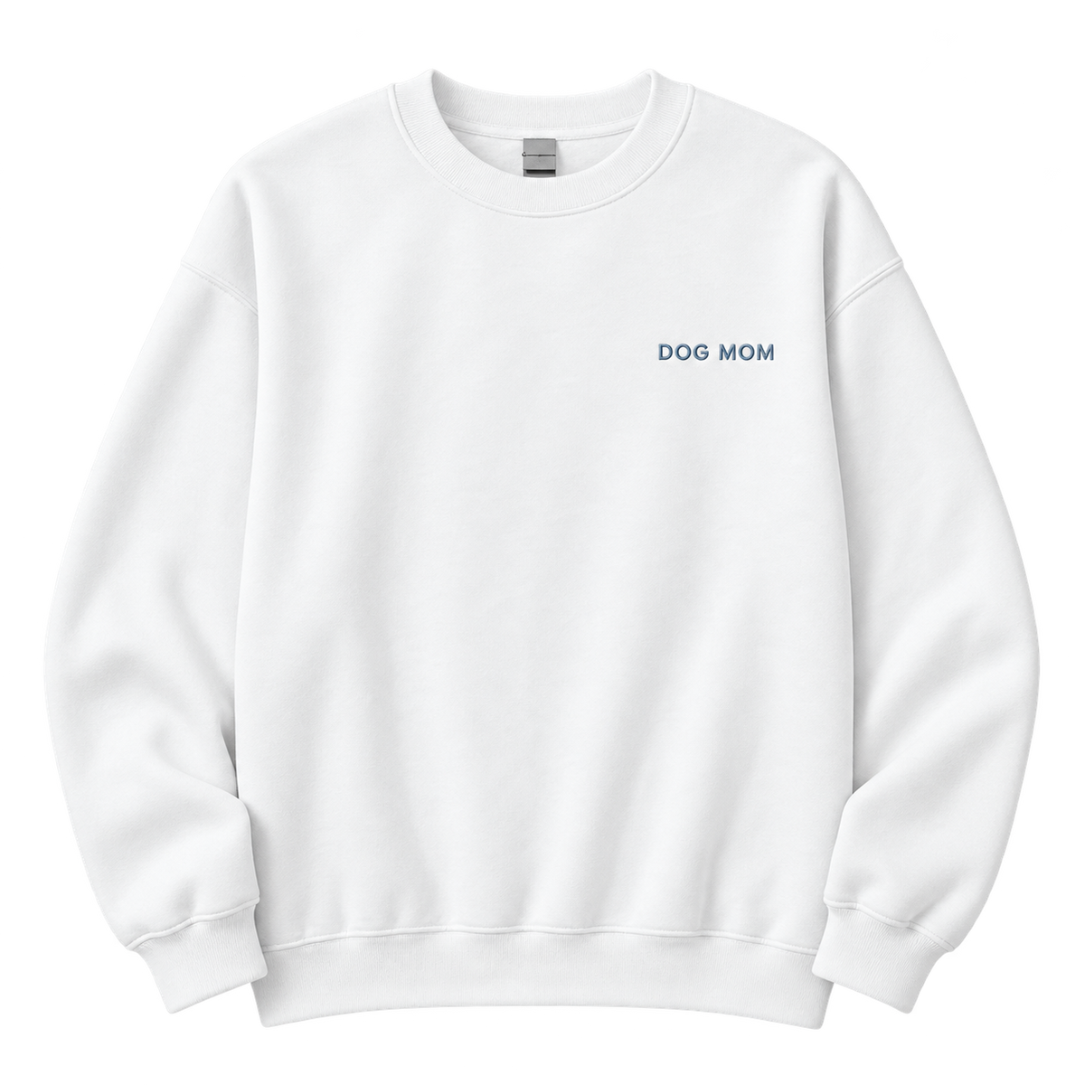 Dog Mom Embroidered Pet Crewneck — gallery 02 — Dear Paw Studio