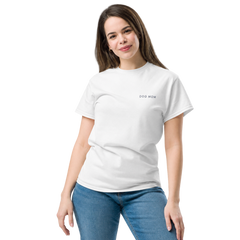 Dog Mom Embroidered T-Shirt — gallery 03 — Dear Paw Studio