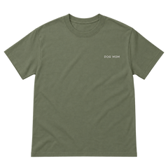 Dog Mom Embroidered T-Shirt — gallery 04 — Dear Paw Studio