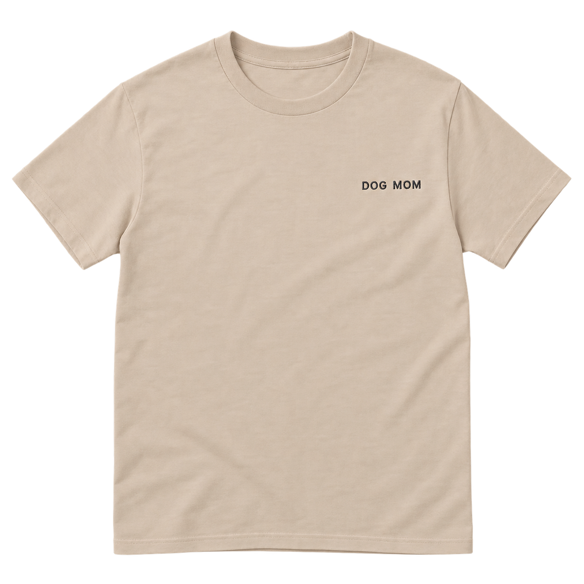 Dog Mom Embroidered T-Shirt — gallery 05 — Dear Paw Studio