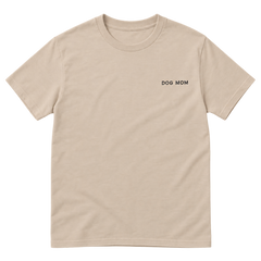 Dog Mom Embroidered T-Shirt — gallery 05 — Dear Paw Studio