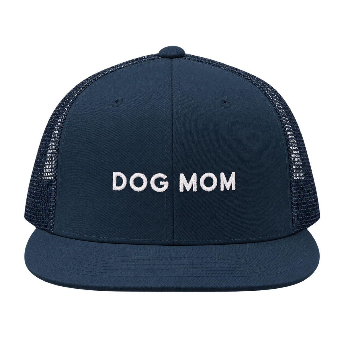Dog Mom Embroidered Trucker Hat — gallery 02 — Dear Paw Studio