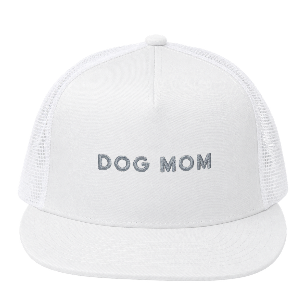Dog Mom Embroidered Trucker Hat — gallery 03 — Dear Paw Studio