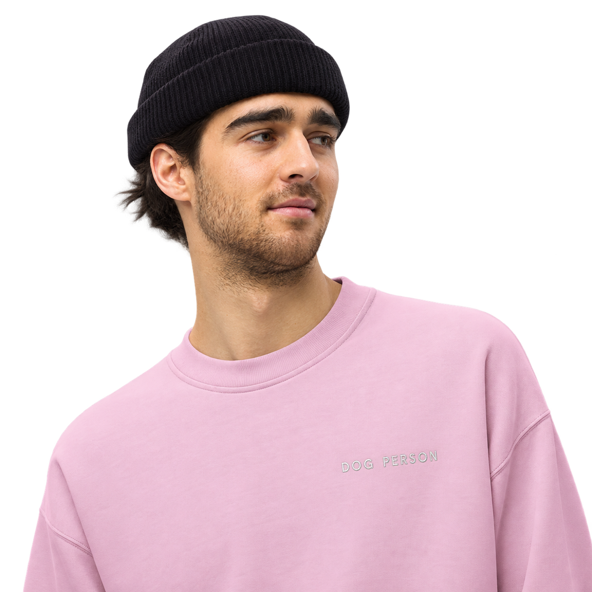 Dog Person Embroidered Pet Crewneck — gallery 04 — Dear Paw Studio
