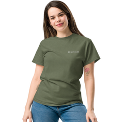 Dog Person Embroidered T-Shirt — gallery 04 — Dear Paw Studio
