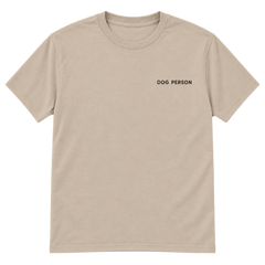 Dog Person Embroidered T-Shirt — gallery 05 — Dear Paw Studio