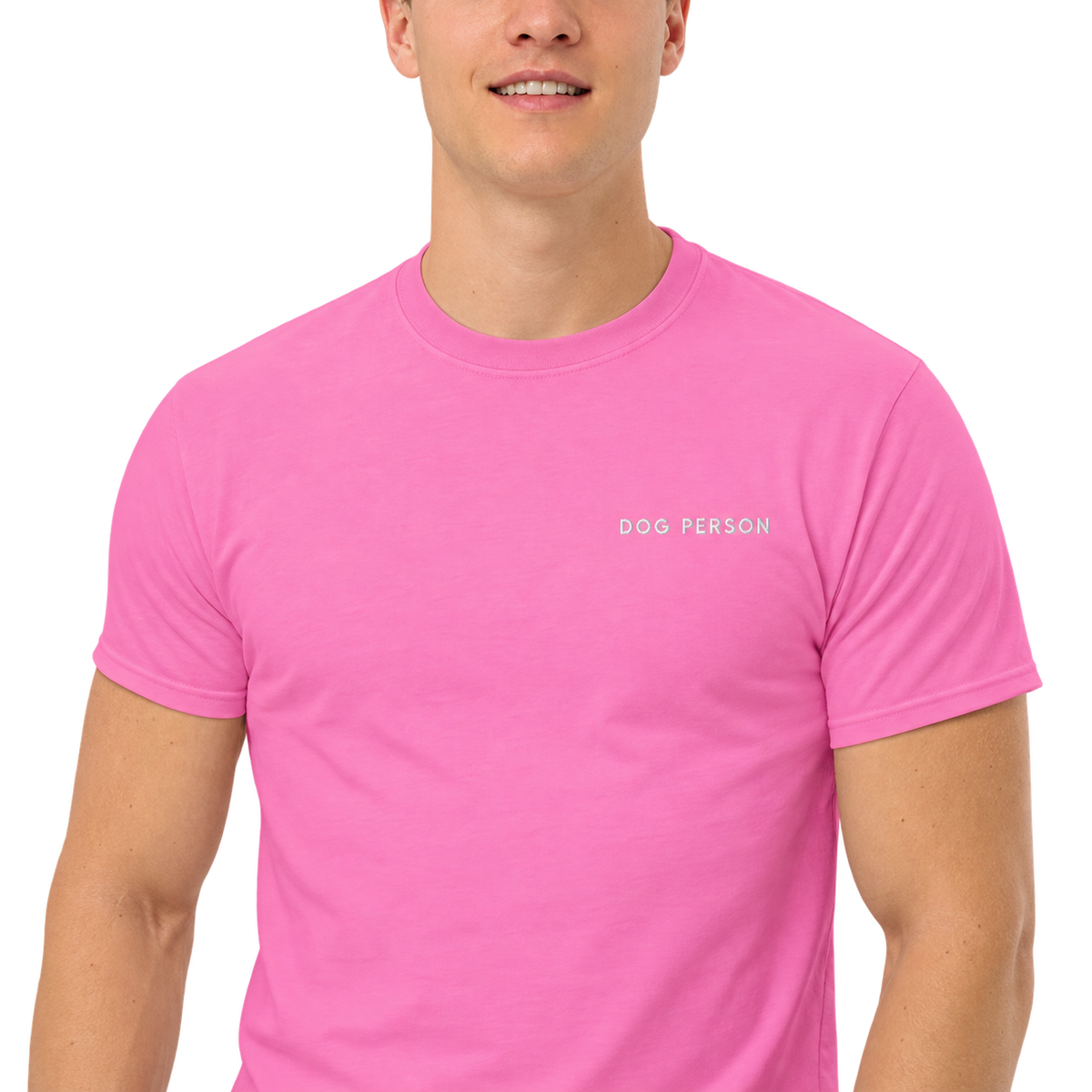 Dog Person Embroidered T-Shirt — gallery 06 — Dear Paw Studio