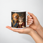 Duke & Duchess Royal Custom Pet Portrait Mug — gallery duke-duchess-royal-custom-pet-portrait-mug — Dear Paw Studio