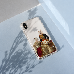 King & Queen Pet Portrait Phone Cases — gallery 04 — Dear Paw Studio