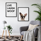 Live Laugh Woof — gallery 02 — Dear Paw Studio