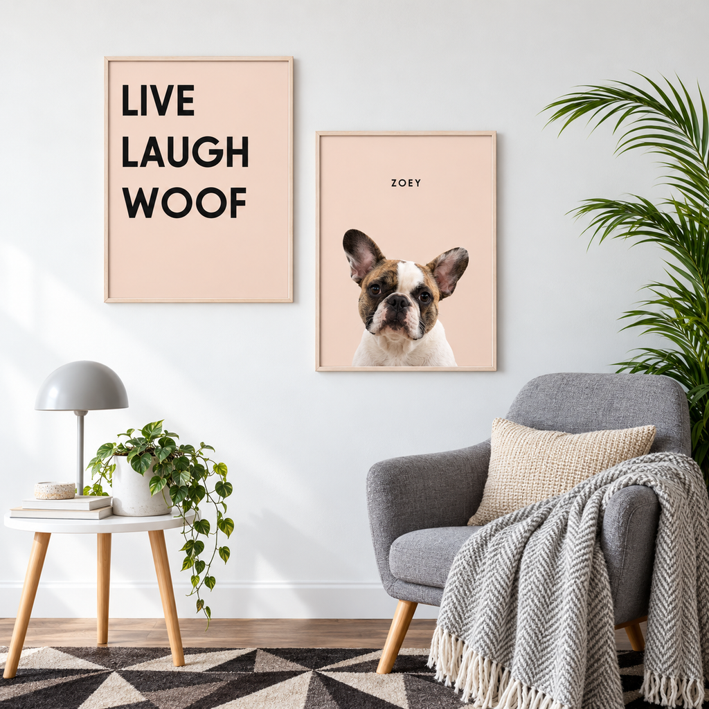 Live Laugh Woof — gallery 04 — Dear Paw Studio