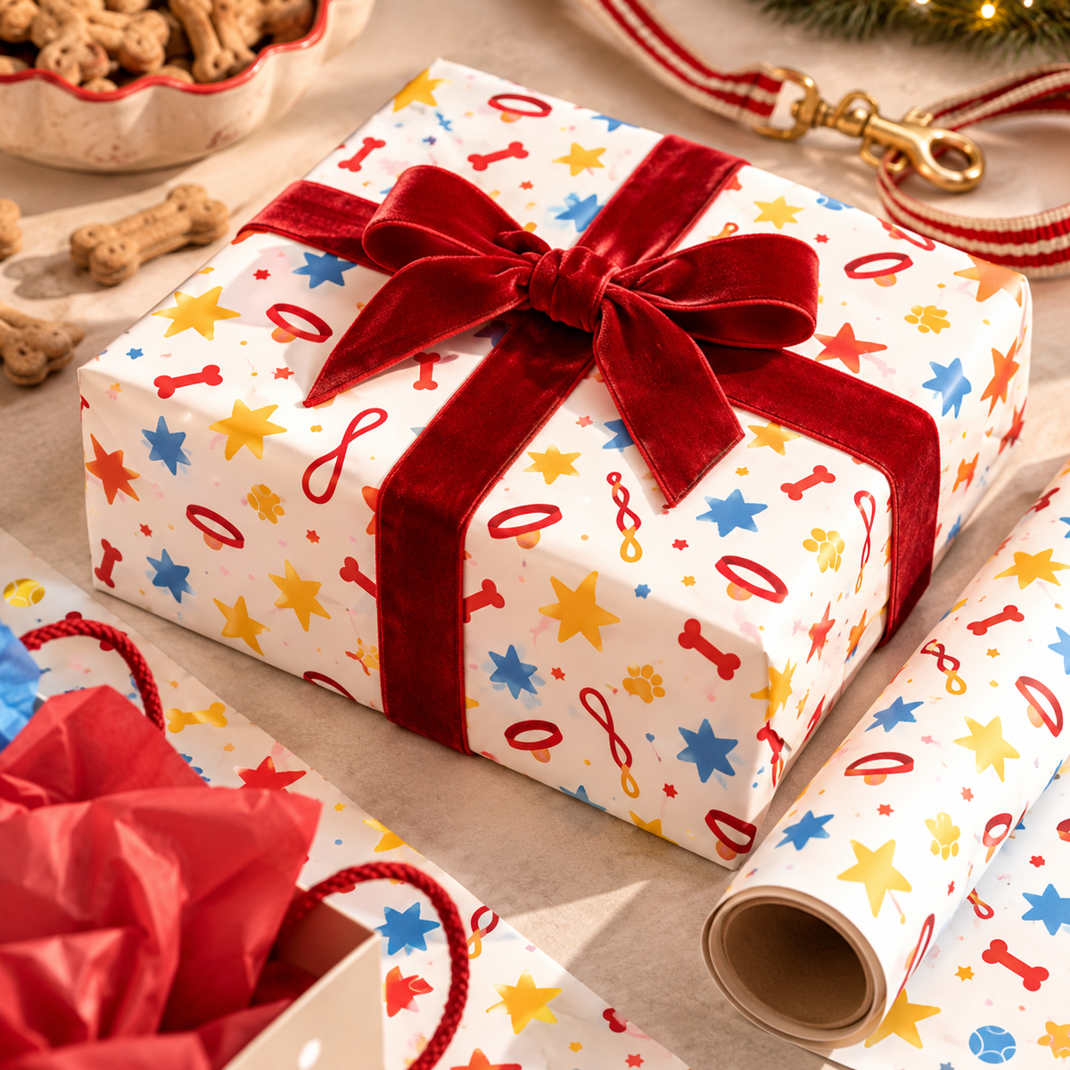Pet Inspired Wrapping Paper — gallery 03 — Dear Paw Studio