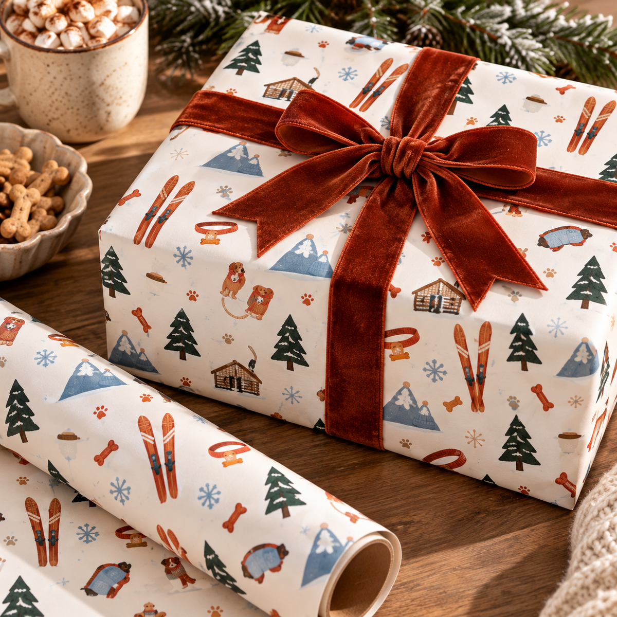 Pet Inspired Wrapping Paper — gallery 04 — Dear Paw Studio