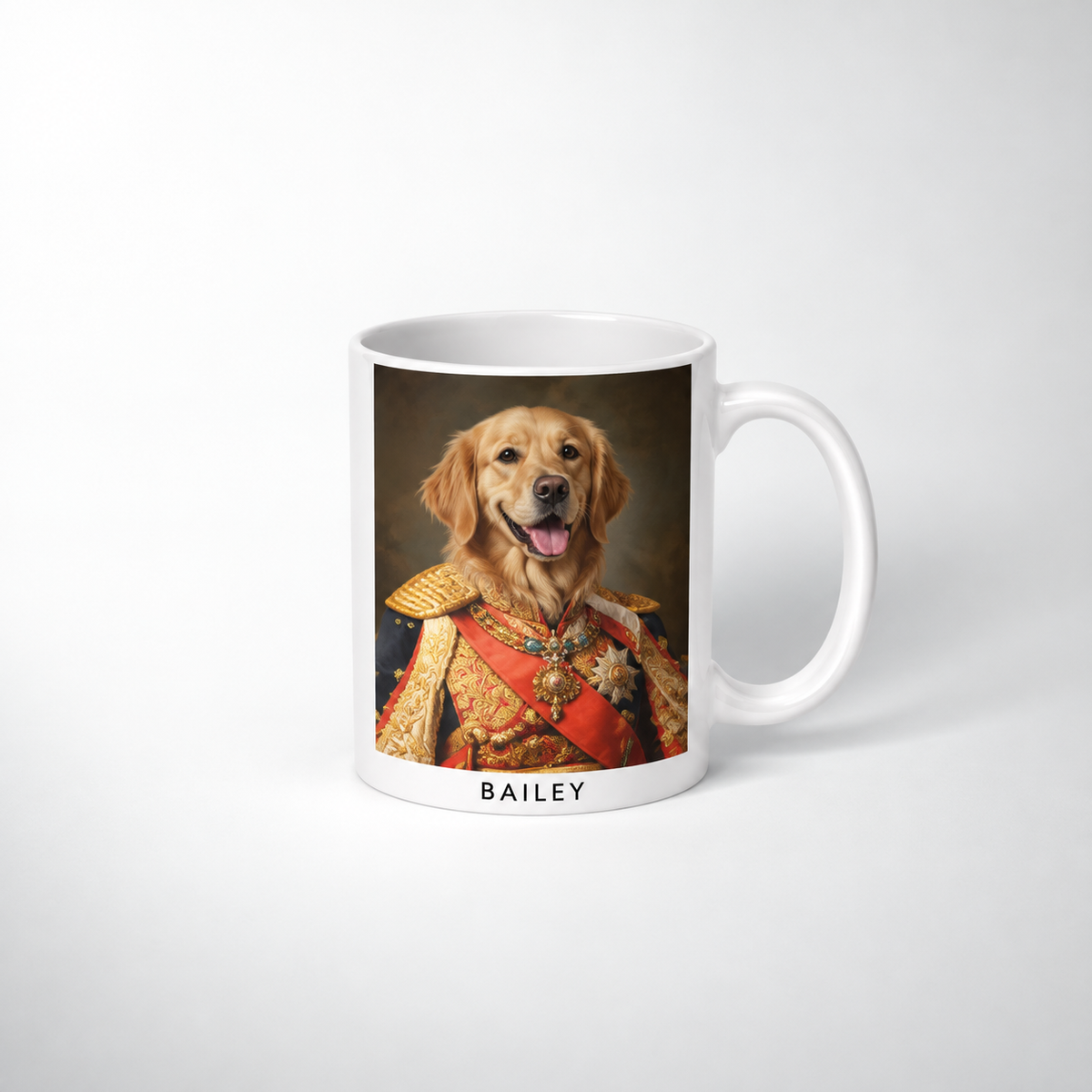 Princess Royal Custom Pet Portrait Mug — gallery 03 — Dear Paw Studio