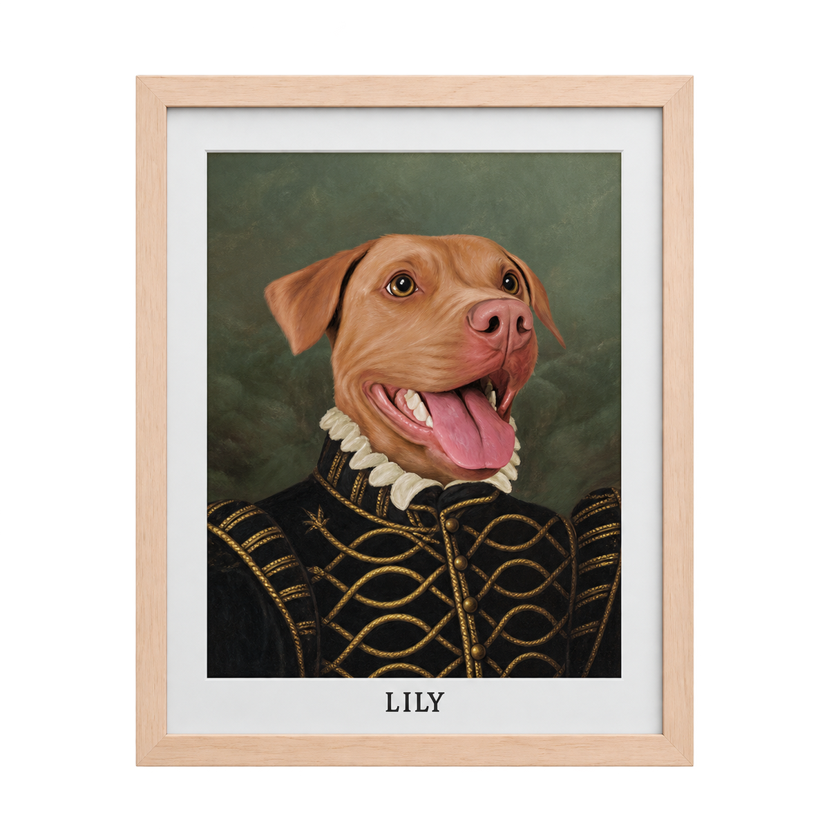 The Baroness Custom Pet Portrait — gallery 03 — Dear Paw Studio