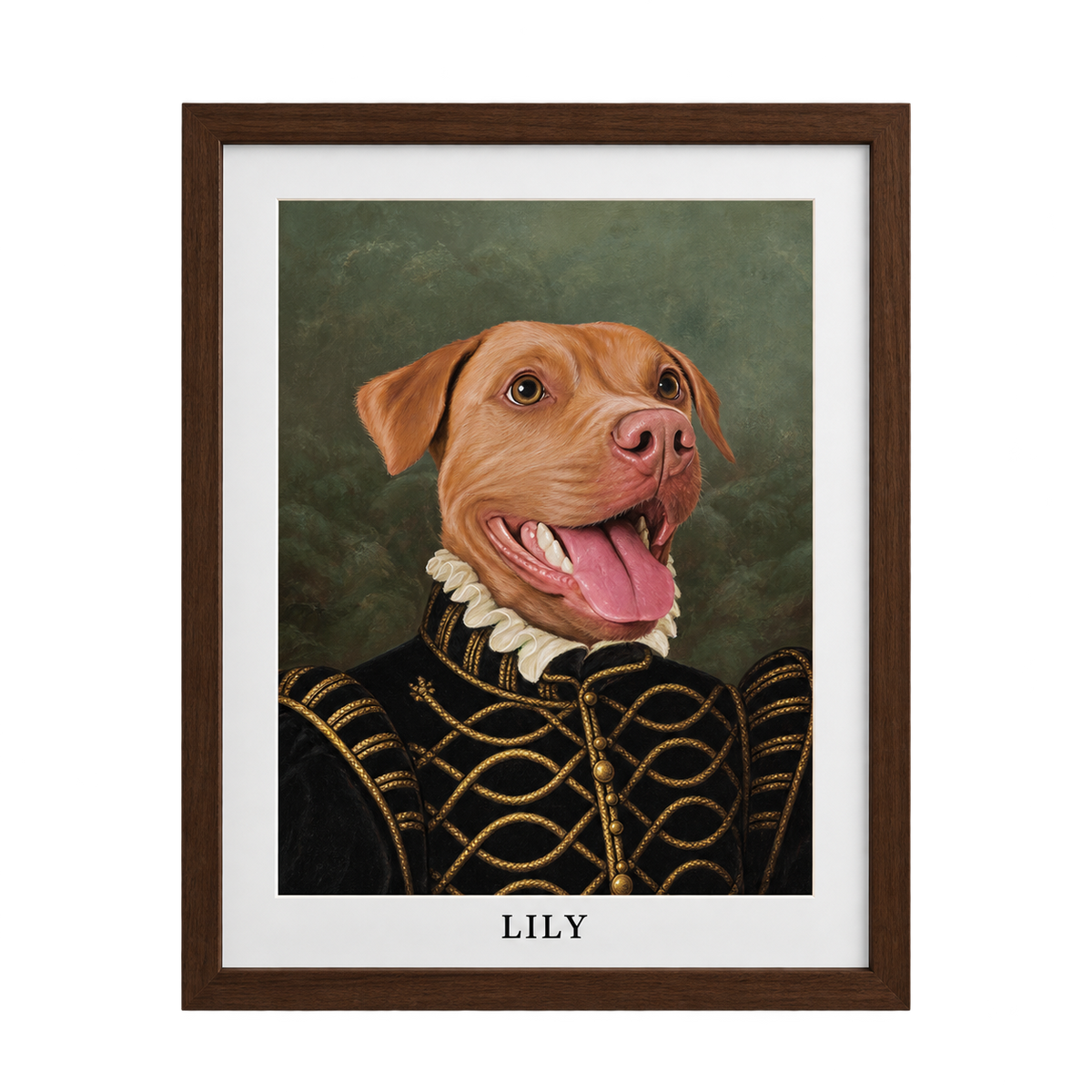 The Baroness Custom Pet Portrait — gallery 04 — Dear Paw Studio