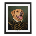 The Baroness Custom Pet Portrait — gallery the-baroness — Dear Paw Studio