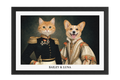The Duke & Duchess Custom Pet Portrait — gallery the-duke-duchess-custom-pet-portrait — Dear Paw Studio