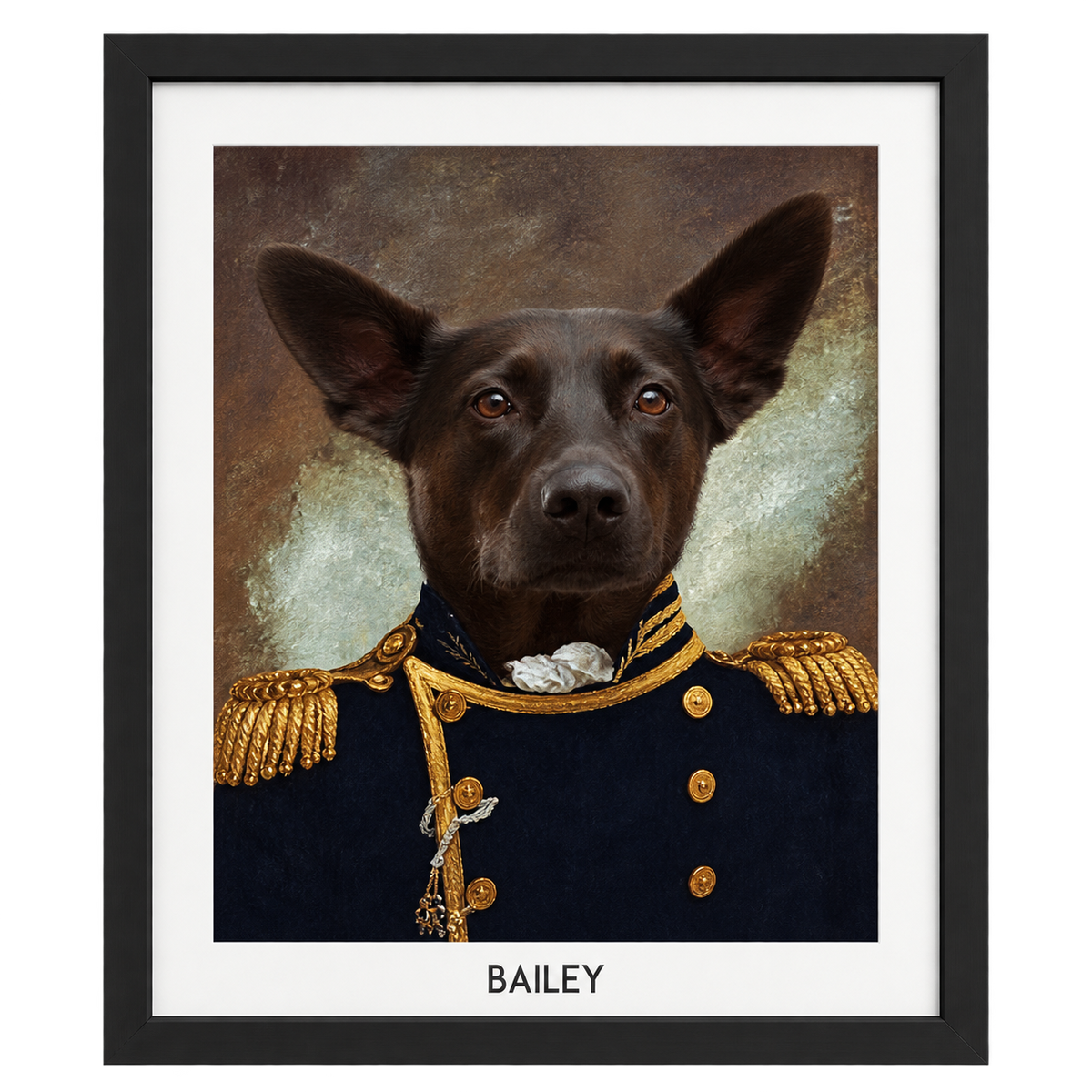 The Grand Elegance Custom Pet Portrait — gallery the-grand-elegance-custom-pet-portrait — Dear Paw Studio