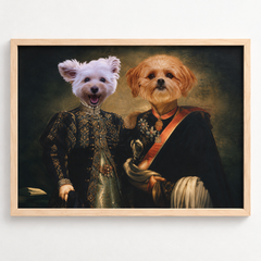 The Majestic Duo Custom Pet Portrait — gallery 07 — Dear Paw Studio