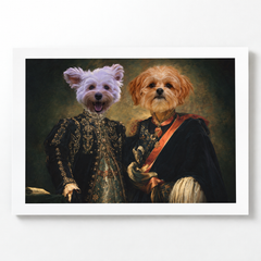 The Majestic Duo Custom Pet Portrait — gallery 10 — Dear Paw Studio