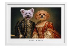 The Majestic Duo Custom Pet Portrait — gallery 12 — Dear Paw Studio