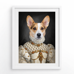 The Proper Lady Custom Pet Portrait — gallery 10 — Dear Paw Studio