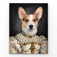 The Proper Lady Custom Pet Portrait — gallery 11 — Dear Paw Studio