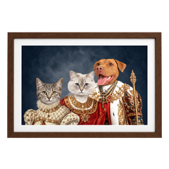 The Royal Family Custom Pet Portrait — gallery 03 — Dear Paw Studio