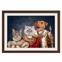 The Royal Family Custom Pet Portrait — gallery 07 — Dear Paw Studio