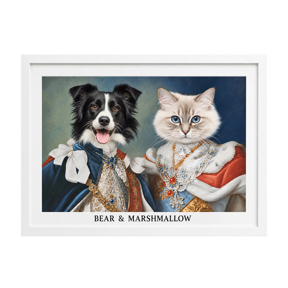 Their Majesties Custom Pet Portraits — gallery 02 — Dear Paw Studio