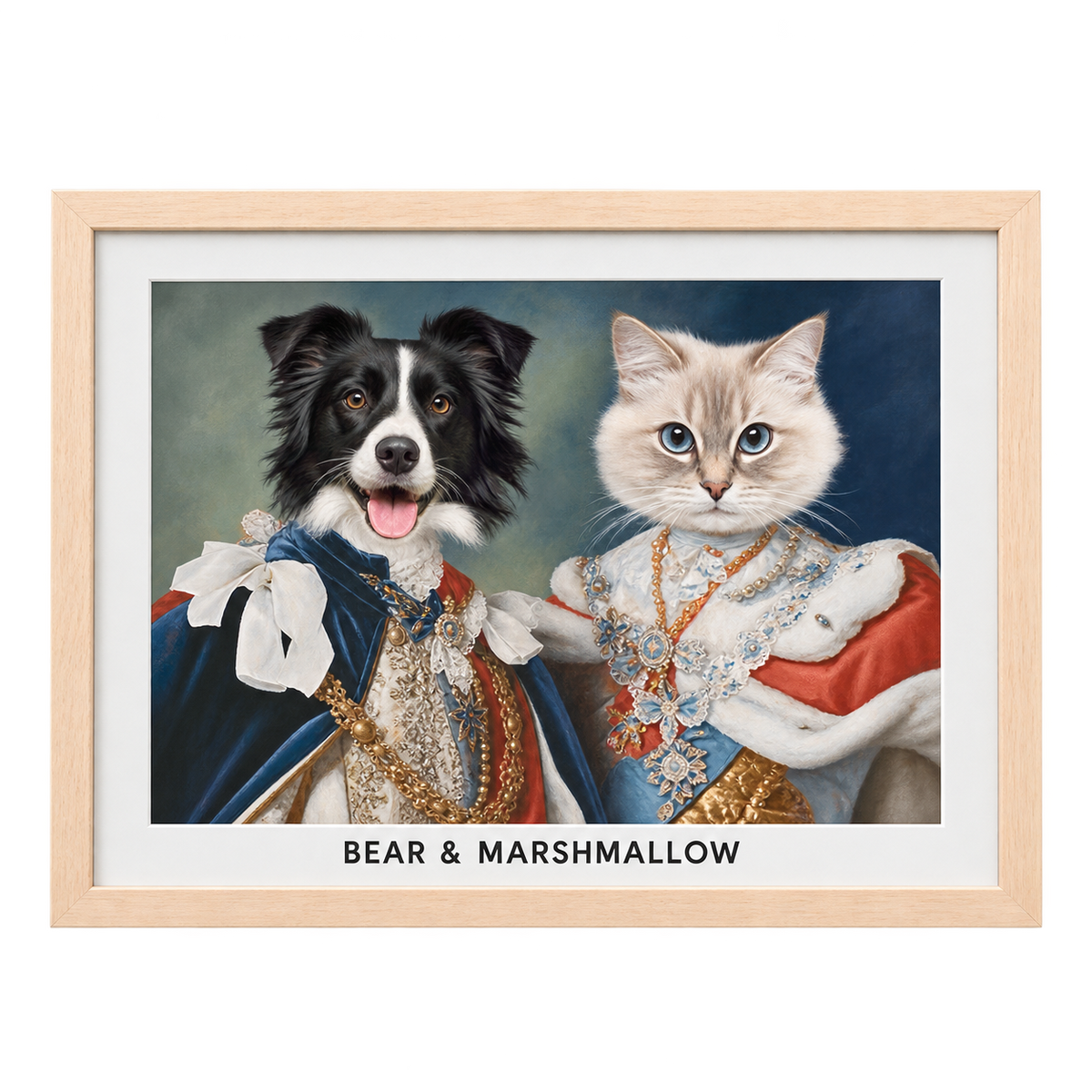 Their Majesties Custom Pet Portraits — gallery 03 — Dear Paw Studio