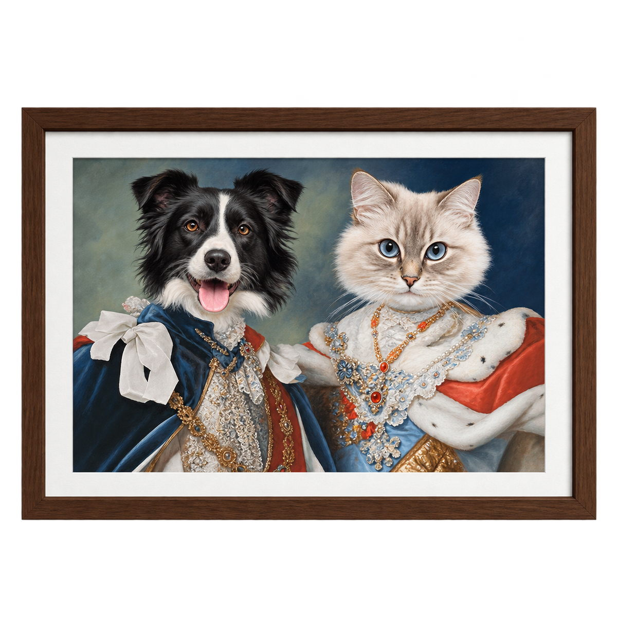 Their Majesties Custom Pet Portraits — gallery 04 — Dear Paw Studio