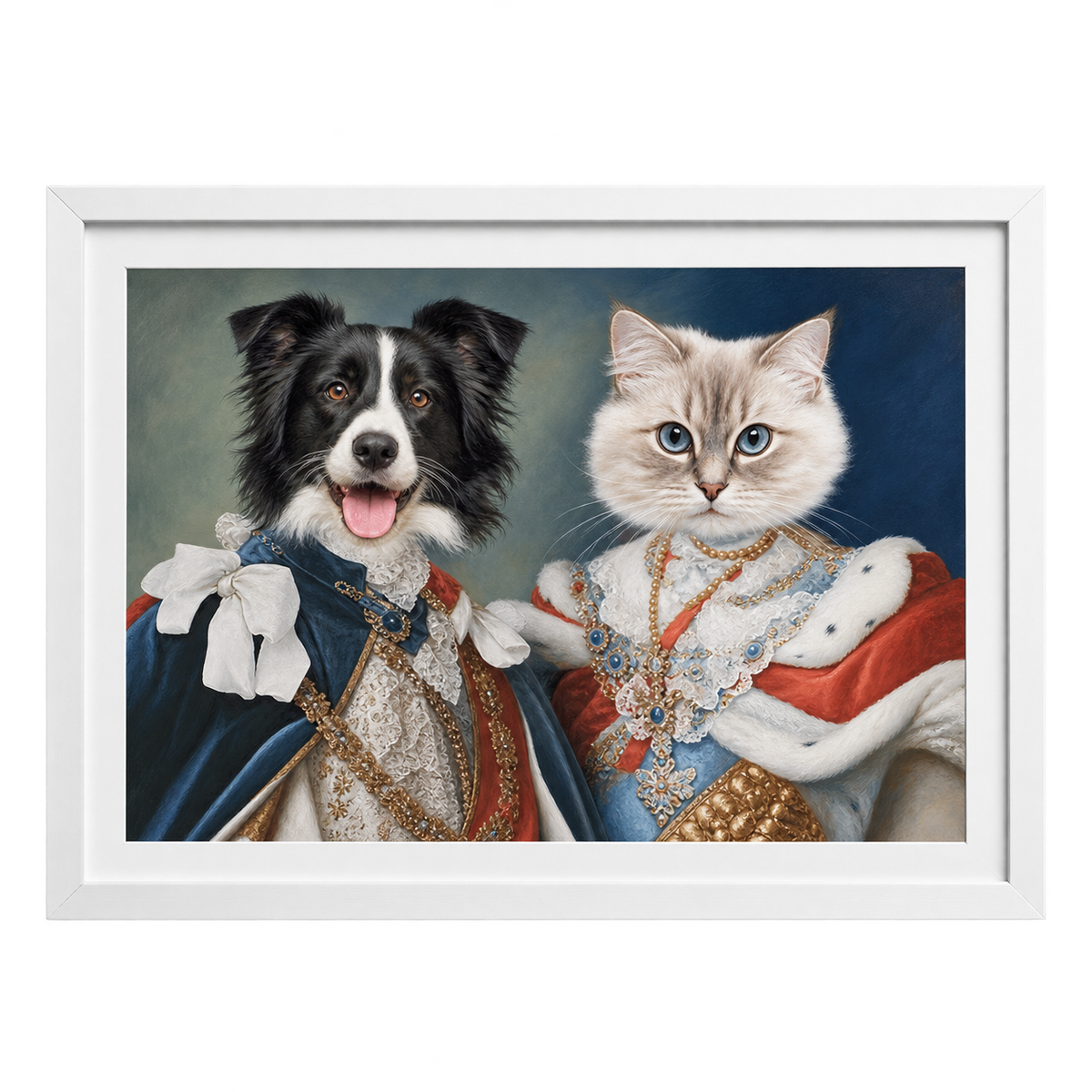 Their Majesties Custom Pet Portraits — gallery 06 — Dear Paw Studio