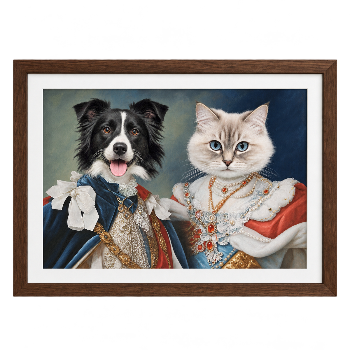Their Majesties Custom Pet Portraits — gallery 08 — Dear Paw Studio