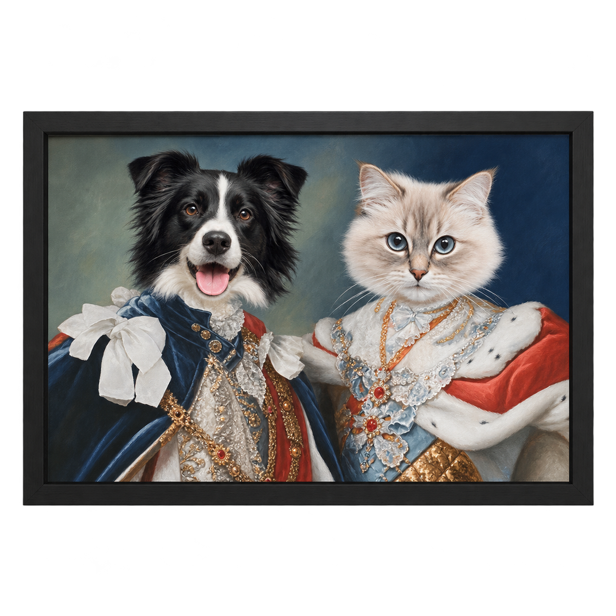 Their Majesties Custom Pet Portraits — gallery 09 — Dear Paw Studio