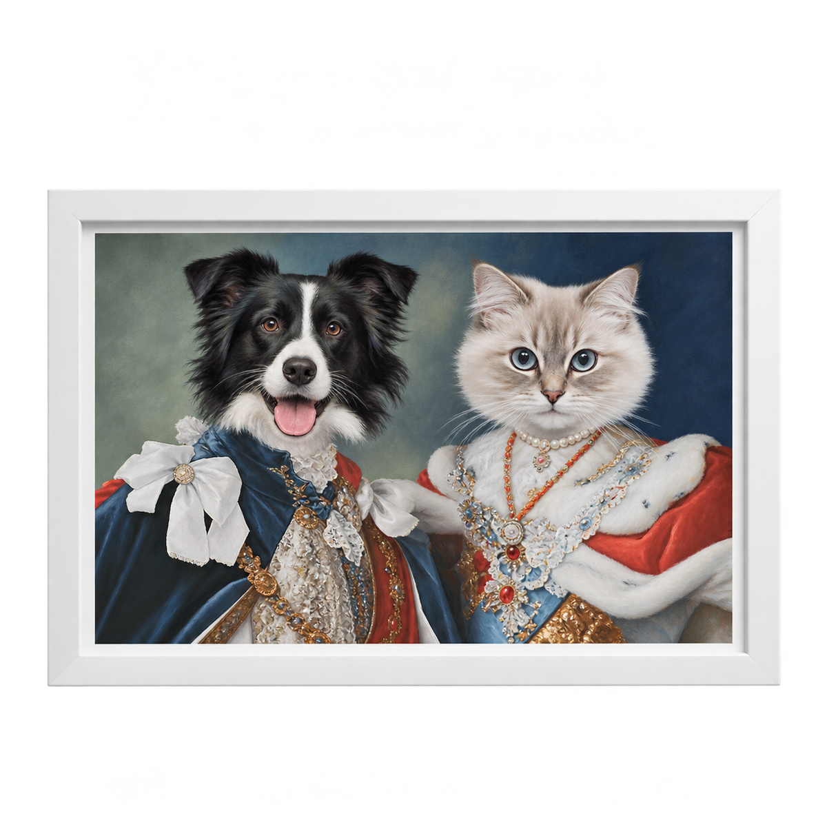 Their Majesties Custom Pet Portraits — gallery 10 — Dear Paw Studio