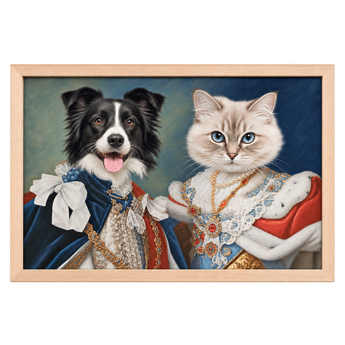 Their Majesties Custom Pet Portraits — gallery 11 — Dear Paw Studio