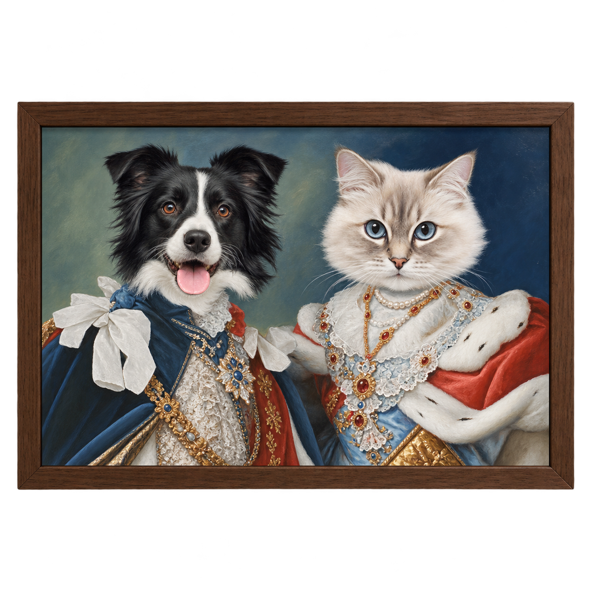 Their Majesties Custom Pet Portraits — gallery 12 — Dear Paw Studio