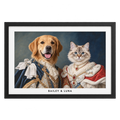 Their Majesties Custom Pet Portraits — gallery their-majesties — Dear Paw Studio