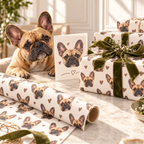 Custom One Pet Portrait Wrapping Paper — gallery 02 — Dear Paw Studio