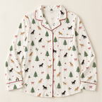 Pet Inspired Print Pajama Long Sleeve Shirt — Dear Paw Studio