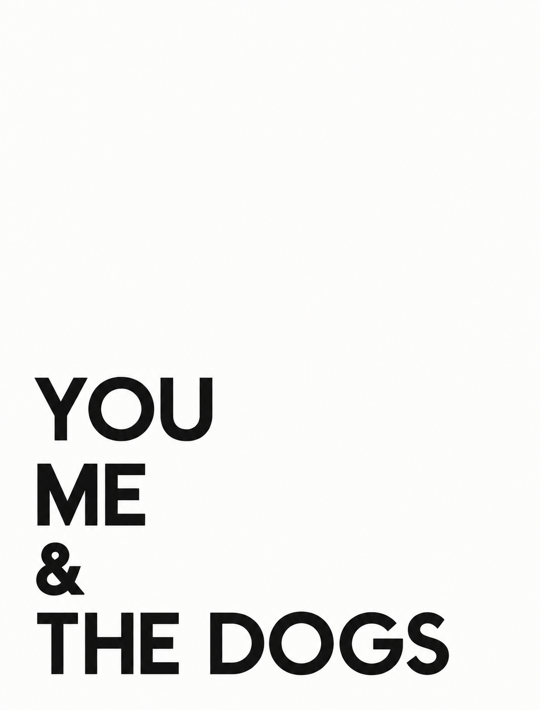 You Me & The Dogs — gallery 04 — Dear Paw Studio